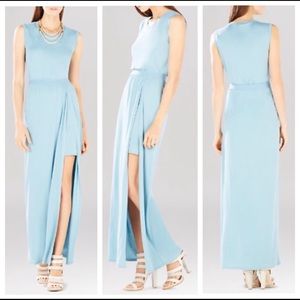 BCBGMaxazria Mylie long dress with front slit